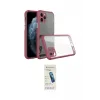ieg™ iPhone 11 Pro Max Kılıf Nova Asil Özel Seri - Şeffaf Pasifik Cam Ekran Koruyucu