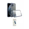 ieg™ iPhone 11 Pro Max Kılıf Nova Asil Özel Seri - Şeffaf Pasifik Cam Ekran Koruyucu