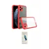 ieg™ iPhone 11 Pro Max Kılıf Nova Asil Özel Seri - Şeffaf Pasifik Cam Ekran Koruyucu