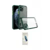 ieg™ iPhone 11 Pro Max Kılıf Nova Asil Özel Seri - Şeffaf Pasifik Cam Ekran Koruyucu