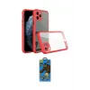 ieg™ iPhone 11 Pro Max Kılıf Nova Asil Özel Seri - Siyah 18D Cam Ekran Koruyucu