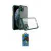 ieg™ iPhone 11 Pro Max Kılıf Nova Asil Özel Seri - Siyah 18D Cam Ekran Koruyucu