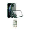 ieg™ iPhone 11 Pro Max Kılıf Nova Asil Özel Seri - Siyah 20D Premium Cam Ekran Koruyucu
