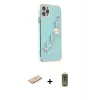 ieg™ iPhone 11 Pro Max Kılıf Nova Işık Prime - Siyah Joko Magic 5D Hayalet Cam + Renkli Kamera Lens Koruma Cam - MI
