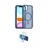 ieg™ iPhone 11 Pro Max Kılıf Siluet Minimal Prime - Siyah 3D Antistatik Cam Ekran Koruyucu