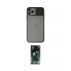 ieg™ iPhone 11 Pro Max Kılıf Vadi Çizgi - Şeffaf 360 Full Body Arka Koruyucu