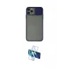 ieg™ iPhone 11 Pro Max Kılıf Vadi Çizgi - Siyah 3D Antistatik Seramik Nano Ekran Koruyucu