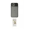 ieg™ iPhone 11 Pro Max Kılıf Vadi Çizgi - Siyah Mat Seramik Nano Ekran Koruyucu