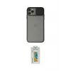 ieg™ iPhone 11 Pro Max Kılıf Vadi Çizgi - Siyah Polymer Nano Ekran Koruyucu