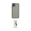 ieg™ iPhone 11 Pro Max Kılıf Vadi Minimal - Şeffaf Pasifik Cam Ekran Koruyucu