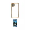 ieg™ iPhone 11 Pro Max Kılıf Vadi Minimal - Siyah 34D Izgaralı Cam