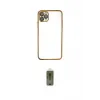 ieg™ iPhone 11 Pro Max Kılıf Vadi Minimal - Siyah Joko Magic 5D Hayalet Cam
