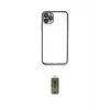 ieg™ iPhone 11 Pro Max Kılıf Vadi Minimal - Siyah Joko Magic 5D Hayalet Cam