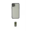 ieg™ iPhone 11 Pro Max Kılıf Vadi Minimal - Siyah Joko Magic 5D Hayalet Cam