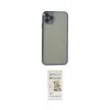 ieg™ iPhone 11 Pro Max Kılıf Vadi Minimal - Siyah Mat Seramik Nano Ekran Koruyucu