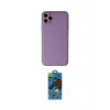 ieg™ iPhone 11 Pro Max Kılıf Yadigar Klasik - Siyah 18D Cam Ekran Koruyucu