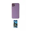 ieg™ iPhone 11 Pro Max Kılıf Yadigar Klasik - Siyah 34D Izgaralı Cam