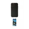 ieg™ iPhone 11 Pro Max Kılıf Yadigar Klasik - Siyah 34D Izgaralı Cam