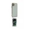 ieg™ iPhone 11 Pro Max Kılıf Yankı Serisi - Şeffaf 360 Full Body Arka Koruyucu