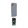 ieg™ iPhone 11 Pro Max Kılıf Yankı Serisi - Şeffaf 360 Full Body Arka Koruyucu