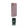 ieg™ iPhone 11 Pro Max Kılıf Yankı Serisi - Şeffaf 360 Full Body Arka Koruyucu