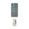 ieg™ iPhone 11 Pro Max Kılıf Yörünge Çizgi - Siyah 20D Premium Cam Ekran Koruyucu