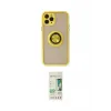 ieg™ iPhone 11 Pro Max Kılıf Yörünge Çizgi - Siyah 20D Premium Cam Ekran Koruyucu