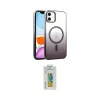 ieg™ iPhone 12 Kılıf Ahenk Doku Özel Seri - Siyah Polymer Nano Ekran Koruyucu