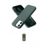 ieg™ iPhone 12 Kılıf Ahenk Serisi - Siyah Joko Magic 5D Hayalet Cam