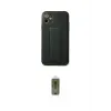 ieg™ iPhone 12 Kılıf Akış Doku - Siyah Joko Magic 5D Hayalet Cam