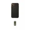 ieg™ iPhone 12 Kılıf Akış Doku - Siyah Joko Magic 5D Hayalet Cam