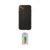 ieg™ iPhone 12 Kılıf Akış Doku - Siyah Polymer Nano Ekran Koruyucu