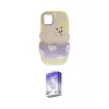 ieg™ iPhone 12 Kılıf Akış Yansıma - Siyah Bilvis 5in1 3D Magic Cam Ekran Koruyucu