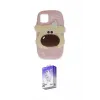 ieg™ iPhone 12 Kılıf Akış Yansıma - Siyah Bilvis 5in1 3D Magic Cam Ekran Koruyucu