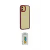 ieg™ iPhone 12 Kılıf Eksen Doku Prime - Siyah Polymer Nano Ekran Koruyucu