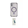 ieg™ iPhone 12 Kılıf Eksen Klasik Koleksiyonu - Şeffaf Pasifik Cam Ekran Koruyucu