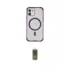 ieg™ iPhone 12 Kılıf Eksen Klasik Koleksiyonu - Siyah Joko Magic 5D Hayalet Cam