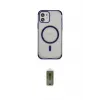 ieg™ iPhone 12 Kılıf Eksen Klasik Koleksiyonu - Siyah Joko Magic 5D Hayalet Cam