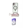 ieg™ iPhone 12 Kılıf Eksen Özel Seri - Siyah Bilvis 5in1 3D Magic Cam Ekran Koruyucu
