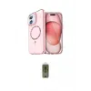 ieg™ iPhone 12 Kılıf Kıvılcım Form Prime - Siyah Joko Magic 5D Hayalet Cam
