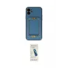 ieg™ iPhone 12 Kılıf Kozmos Minimal Prime - Şeffaf Pasifik Cam Ekran Koruyucu