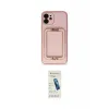 ieg™ iPhone 12 Kılıf Kozmos Minimal Prime - Şeffaf Pasifik Cam Ekran Koruyucu