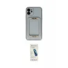 ieg™ iPhone 12 Kılıf Kozmos Minimal Prime - Şeffaf Pasifik Cam Ekran Koruyucu