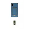 ieg™ iPhone 12 Kılıf Kozmos Minimal Prime - Siyah Joko Magic 5D Hayalet Cam