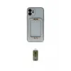 ieg™ iPhone 12 Kılıf Kozmos Minimal Prime - Siyah Joko Magic 5D Hayalet Cam