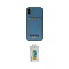 ieg™ iPhone 12 Kılıf Kozmos Minimal Prime - Siyah Polymer Nano Ekran Koruyucu