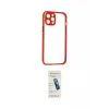 ieg™ iPhone 12 Kılıf Nova Asil Özel Seri - Şeffaf Pasifik Cam Ekran Koruyucu