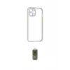 ieg™ iPhone 12 Kılıf Nova Asil Özel Seri - Siyah Joko Magic 5D Hayalet Cam