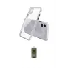 ieg™ iPhone 12 Kılıf Nova Asil Özel Seri - Siyah Joko Magic 5D Hayalet Cam