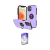 ieg™ iPhone 12 Kılıf Odak Form Prime - Siyah Bilvis 5in1 3D Magic Cam Ekran Koruyucu
